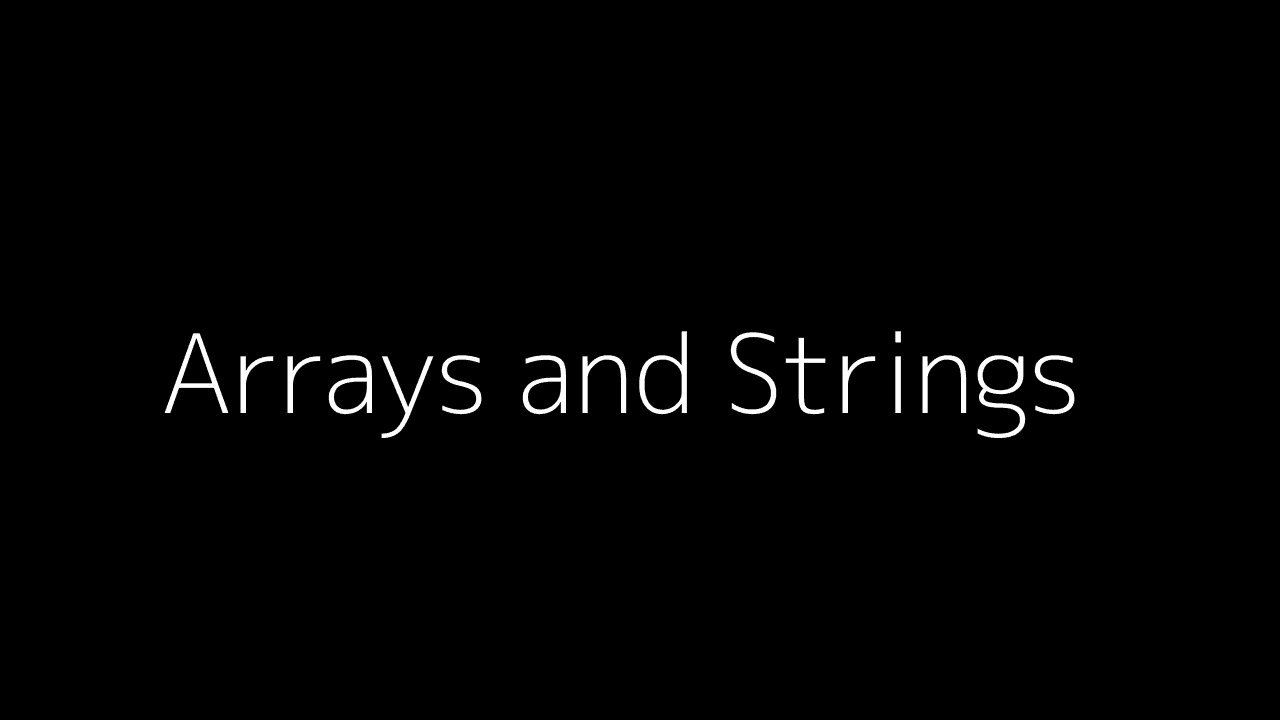 #2 - Arrays and Strings - Data Structures and Algorithms using C++ | Akash Vishwakarma