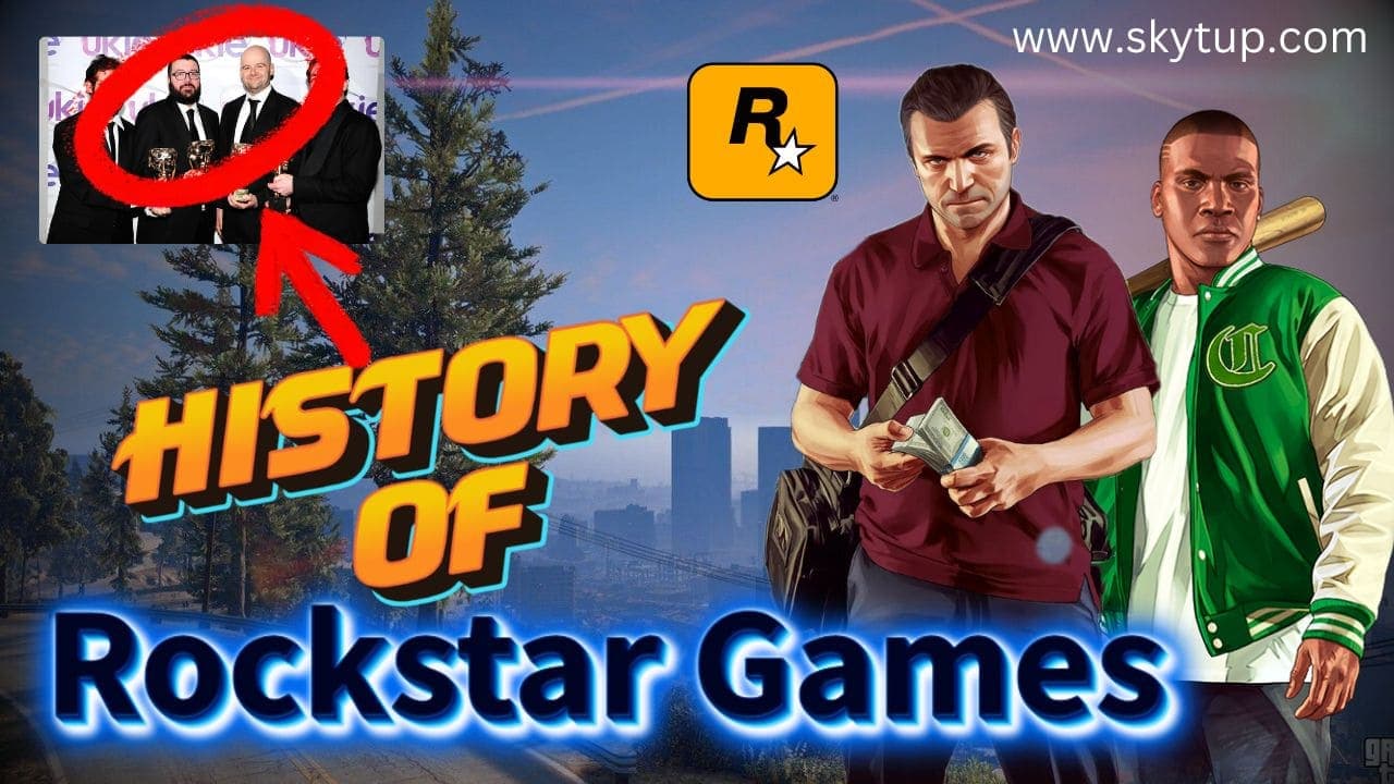 History of rockstar games in order | GTA V, GTA San Andrews, GTA Vice City, GTA IV